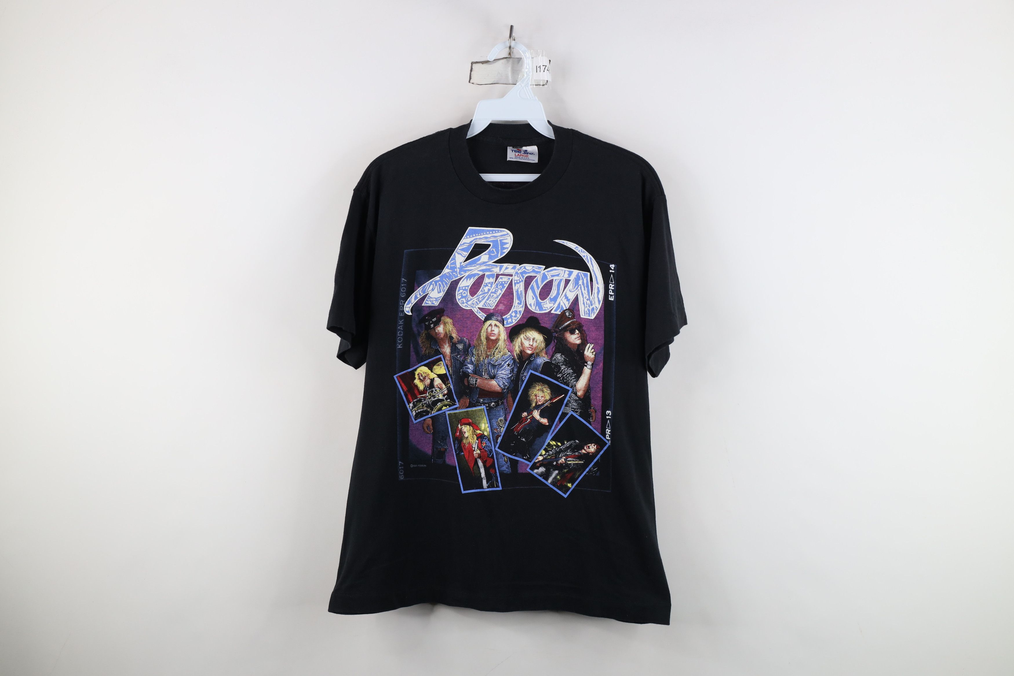 Vintage 80s Open Up and Say Ahh Tour P oison Band T-Shirt