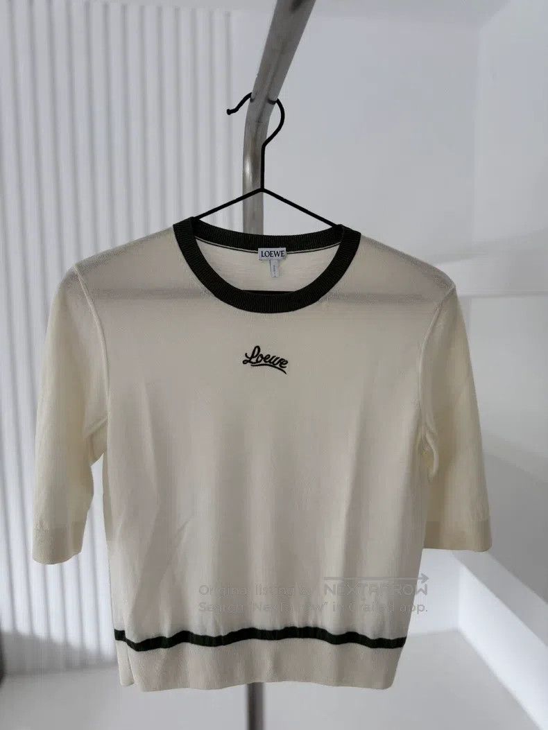 Loewe Pure Cotton Wool Short Sleeve